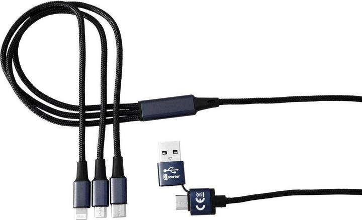 Produktbild Smrter USB C – USB C/Lightning/Micro USB (1.20 m, USB 2.0)