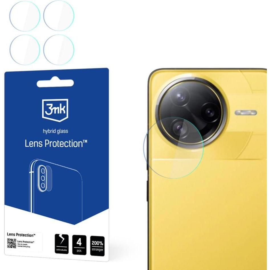 3MK Objektivschutz Hybridglas für Xiaomi Poco F7 Ultra Kameraobjektiv (Xiaomi Poco F7 Ultra), Pellicola protettiva smartphone