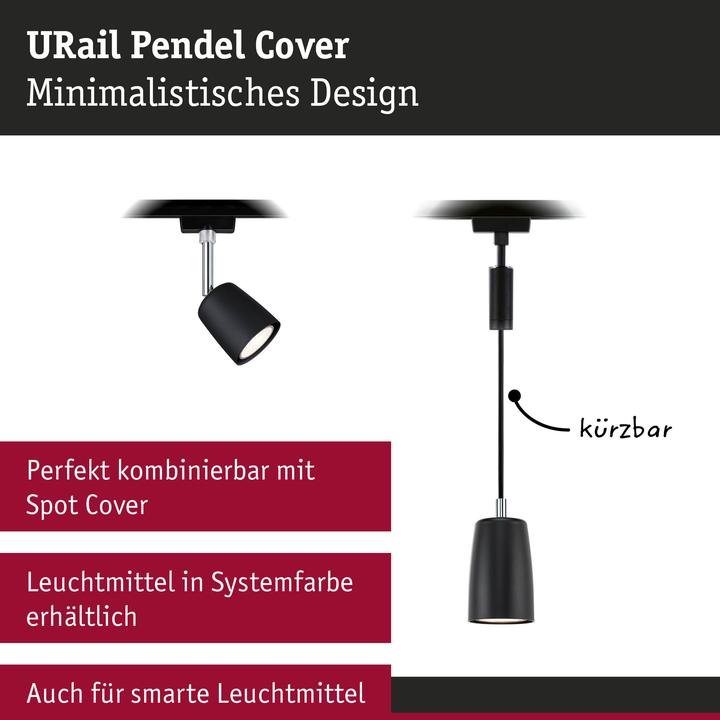 Actual product image Paulmann URail Pendant Cover (GU10)