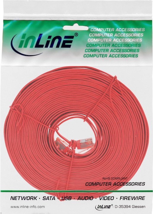 Produktbild InLine Netzwerkkabel (U/UTP, CAT6, 10 m)