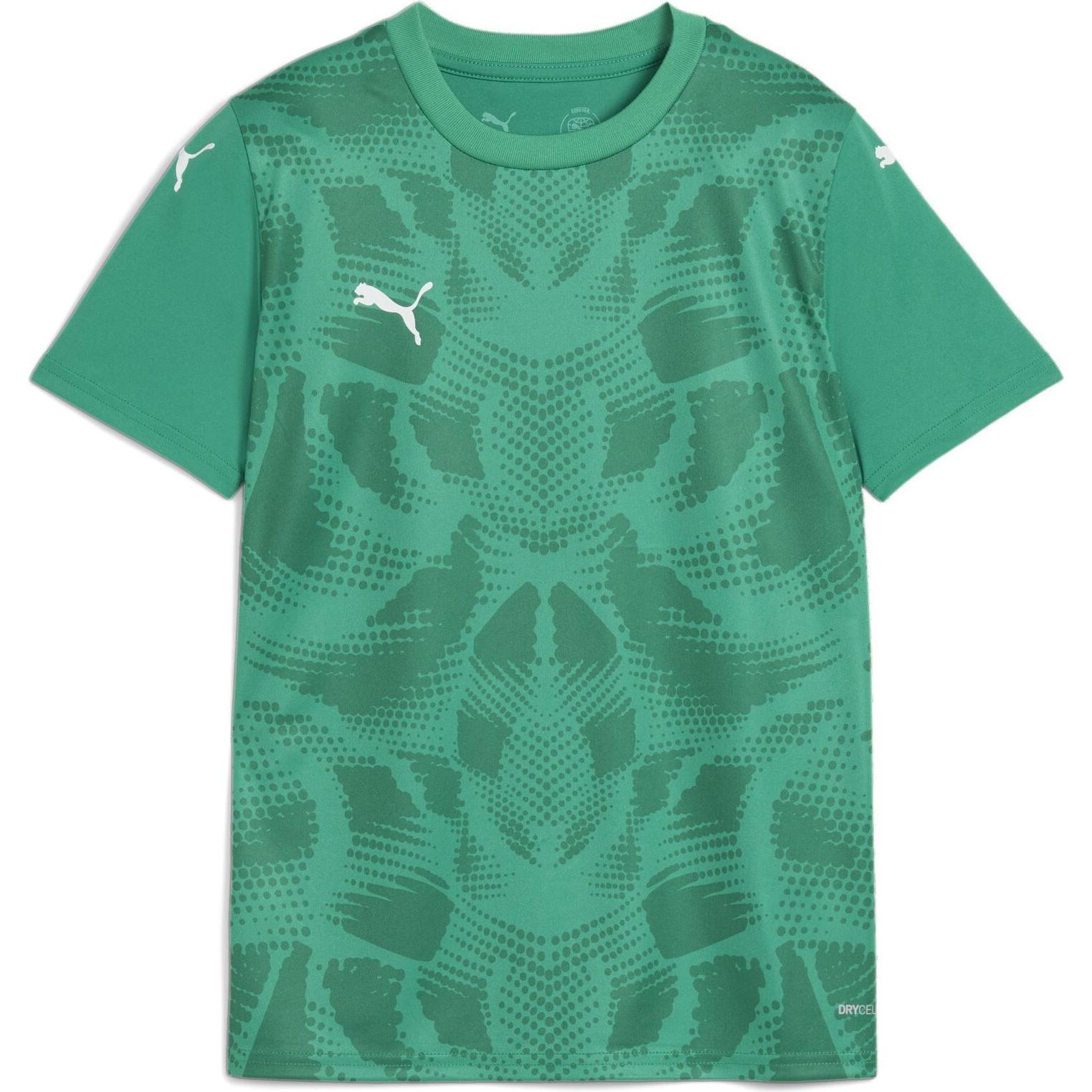 Puma, Jungen, Sportshirt, teamULTIMATE Jersey Jr (152), Grün, 152