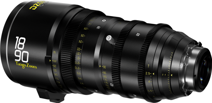 Actual product image Dzofilm Tango 18-90mm T2.9 S35 Zoom Lens PL&EF mount - imperial (w/o servo) (PL)