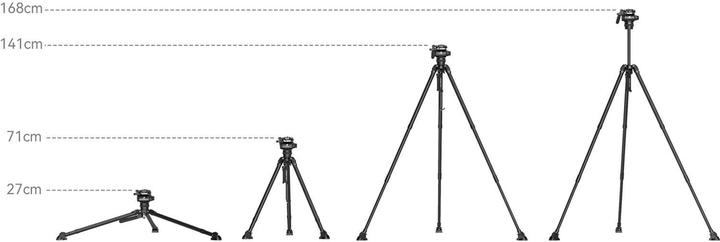 Produktbild SmallRig Potato Jet Tribex Hydraulic Tripod Kit (Metall)