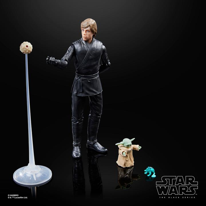 Produktbild Hasbro LIVRE DE BOBA FETT - Luke Skywalker & Grogu -Fig. Black Series 15cm
