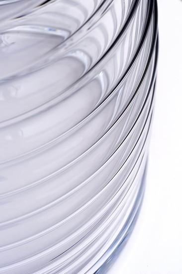 Productafbeelding Elstead Lighting Milne tafellamp E27 gepolijst nikkel aubergine donkerpaars (620 lm, E27)