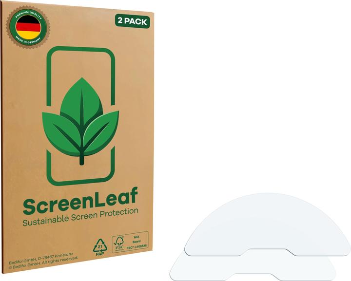 Actual product image ScreenLeaf Screen Protector sustainable Screen Protection, clear, anti-scratch