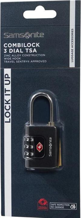 Actual product image Samsonite TA REVOLUTION, Lock, BLACK