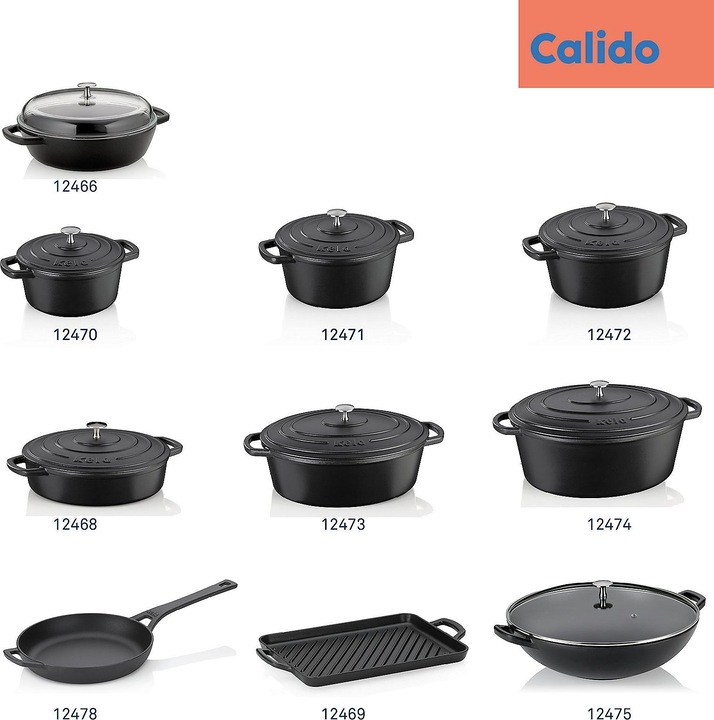Immagine prodotto Kela Wok Calido (36 cm, Wok, Ghisa)
