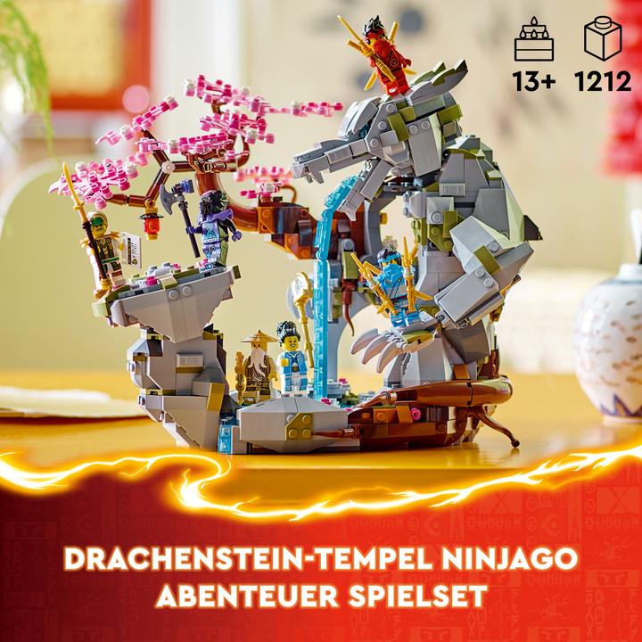 Produktbild LEGO Drachenstein-Tempel (71819, LEGO Ninjago)