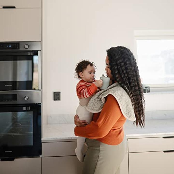 Actual product image Mushie Cloud training mug