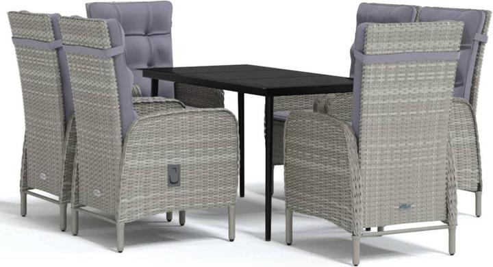 Produktbild vidaXL Garten Essgruppe (140 x 70 x 74 cm)