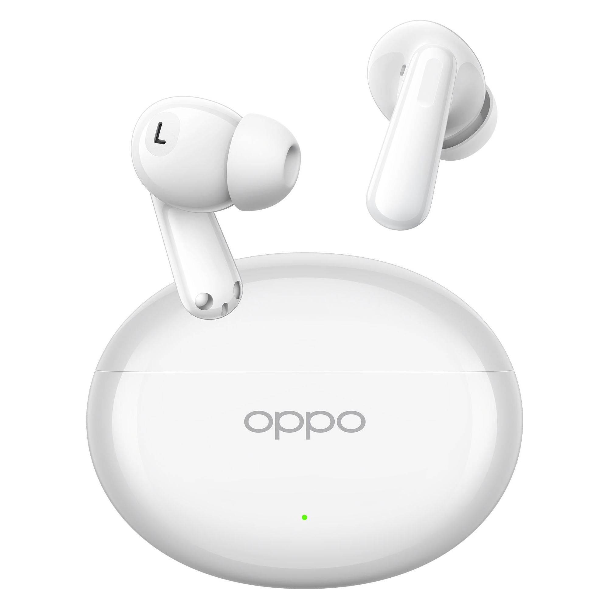 OPPO Enco Air4 (ANC, 12 h, Kabellos), Kopfhörer, Weiss