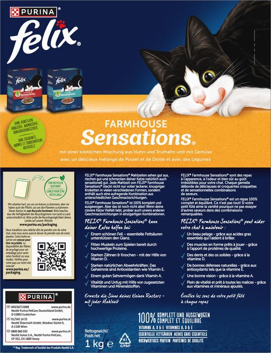 Produktbild Felix Meaty Sensations (Adult, 1 Stk., 1000 g)