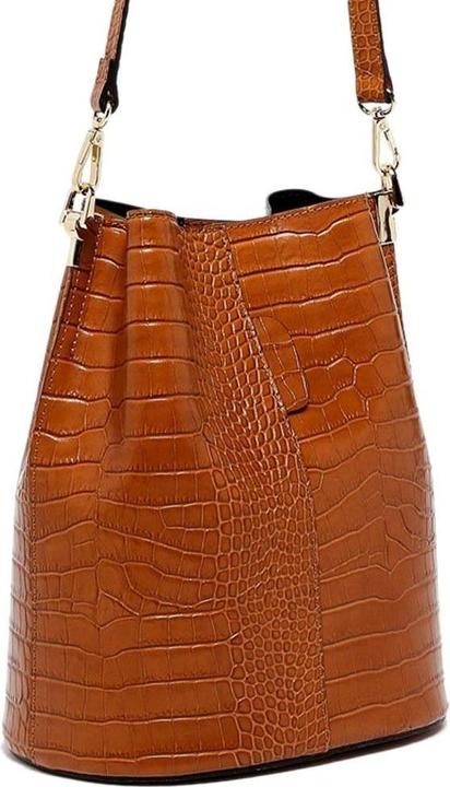 Produktbild Maison Heritage Handtasche BRUNA-CROCO-CAMEL