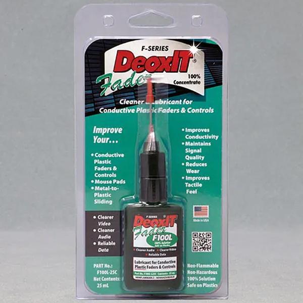 Actual product image Cai Caig DeoxIT Faderlube care product F100L-L25C