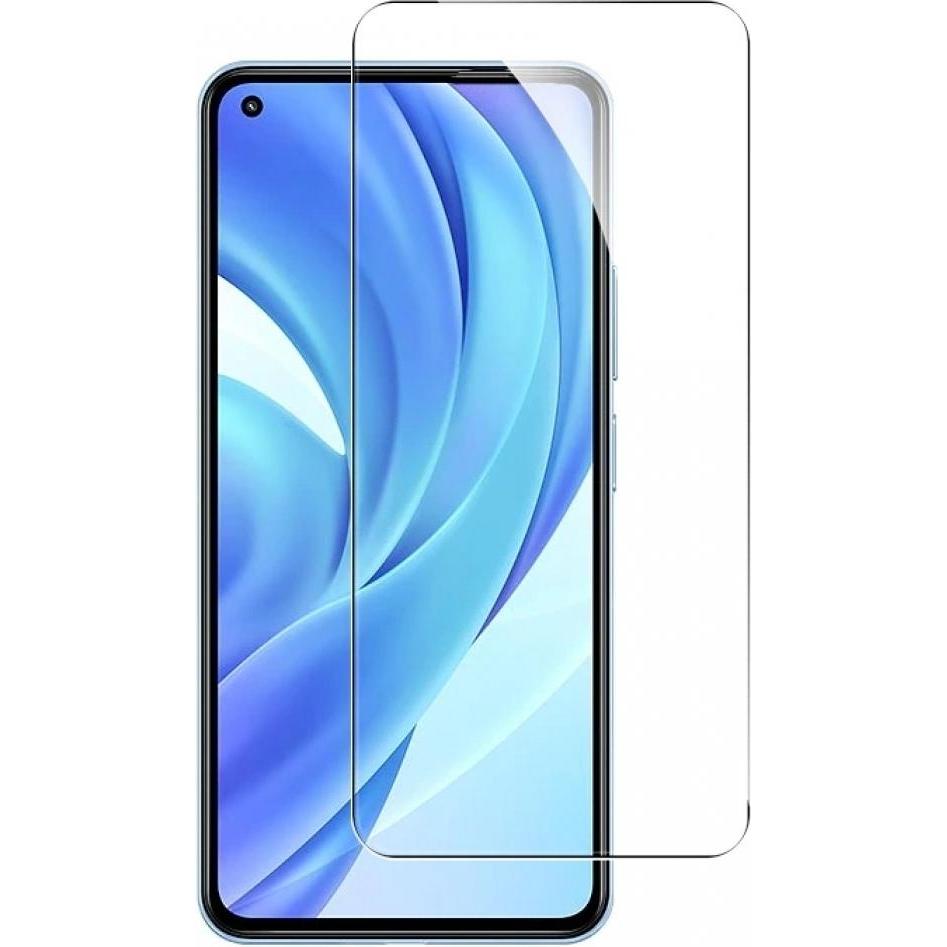 Screenguard Xiaomi Mi 11 Lite Panzerglas Schutzfolie Case Friendly Design (1 Stück, Xiaomi Mi 11 Lite), Smartphone Schut...