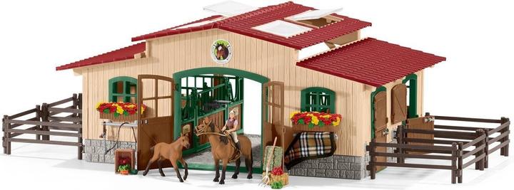 Schleich Pferdestall mit Zubehör