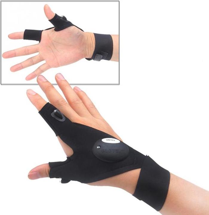 Actual product image JTI Glove with torch (right hand)