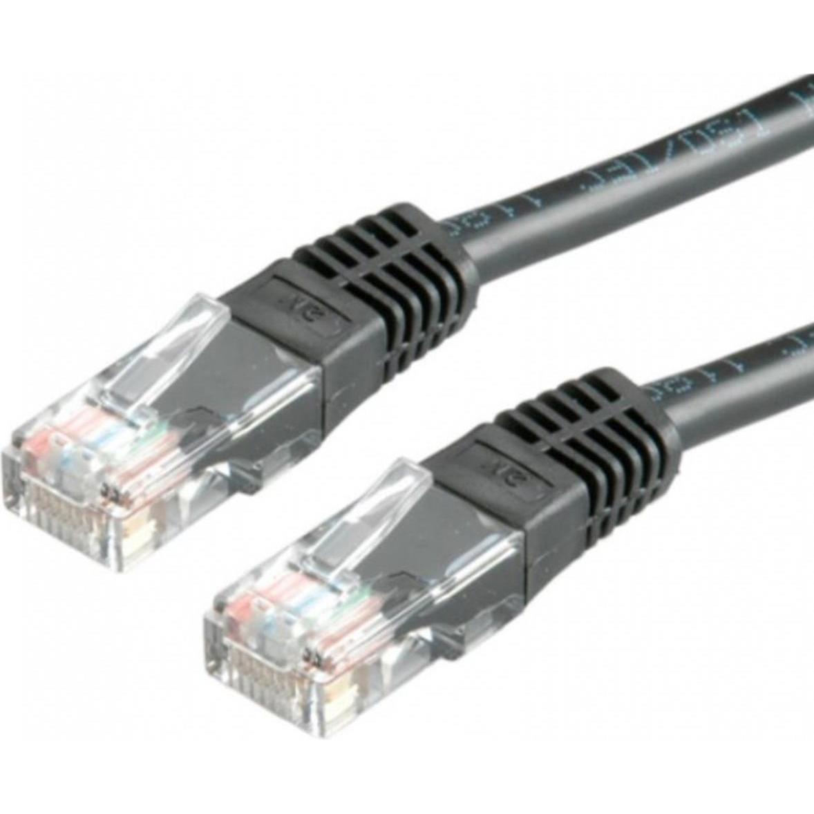 Secomp ROLINE Patch Cable UTP, RJ45-RJ45 (UTP, CAT5e, 2 m), Netzwerkkabel