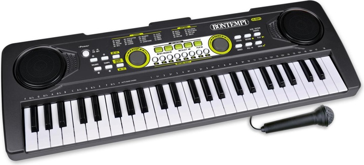 Produktbild Bontempi Digitales 49-Tasten-Keyboard mit Mikrofon
