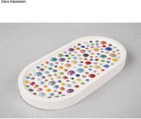 Produktbild Rayher Silikon Giessform "Untersetzer Oval"