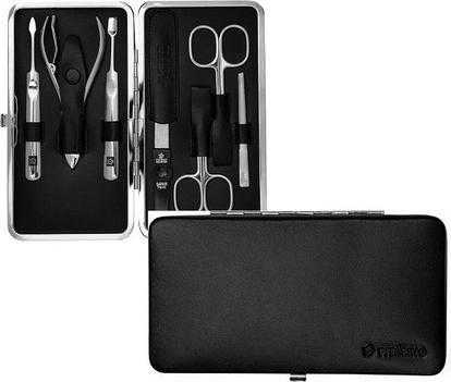 Actual product image Pfeilring Manicure case 7 pieces sz frame, cowhide, nickel filling