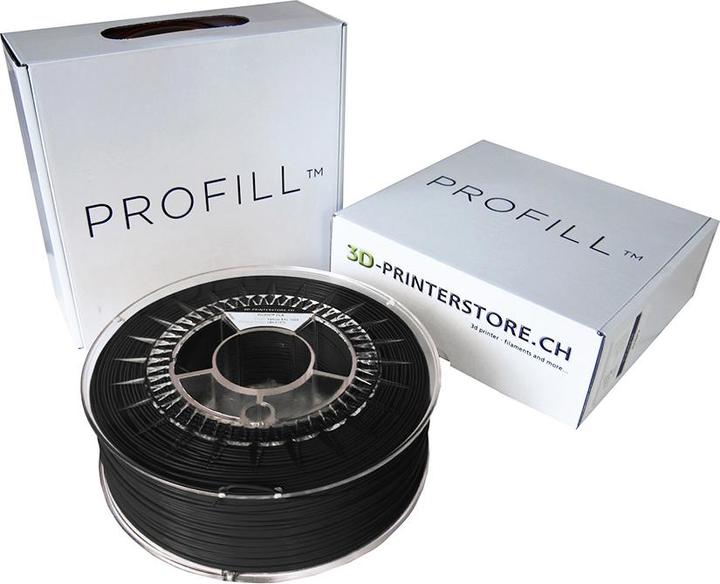 Immagine prodotto 3d-printerstore.ch Filamento ASA ProFill 1,75 mm 1 kg nero profondo (ASA, 1.75 mm, 1000 g, Nero)