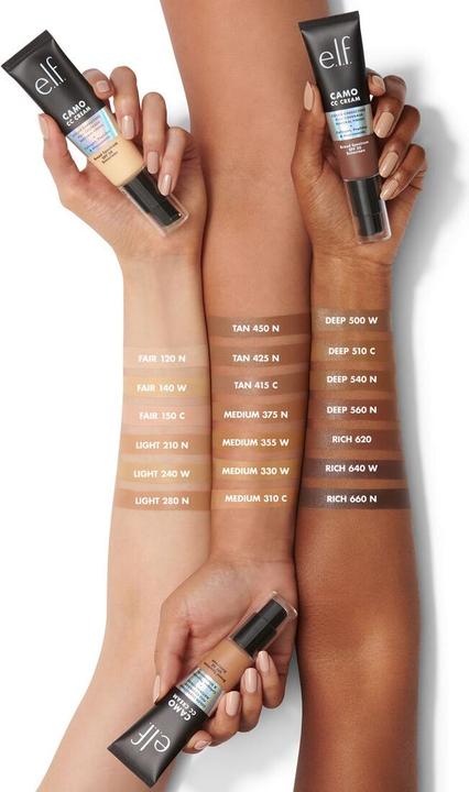 Produktbild e.l.f. Camo CC Cream Foundation, light 210 n