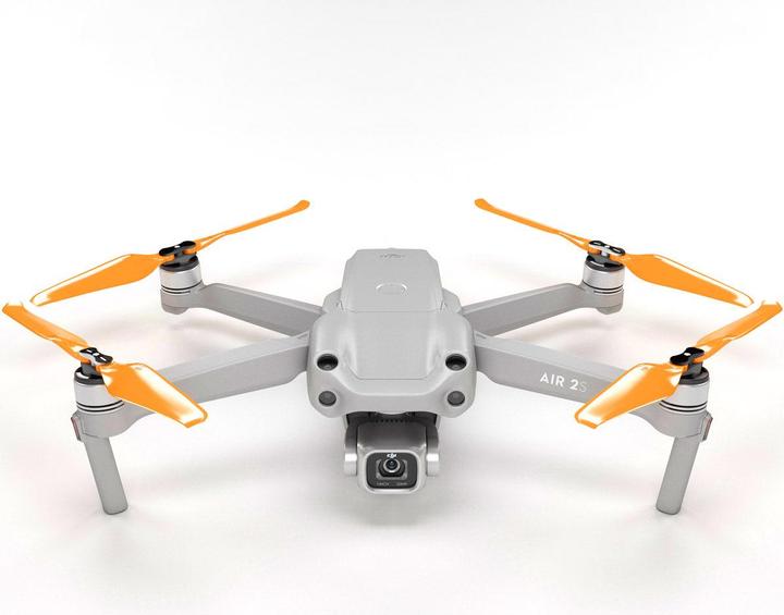Actual product image Master Airscrew Propeller Stealth 7.2x3.8, Orange Air 2 & 2S