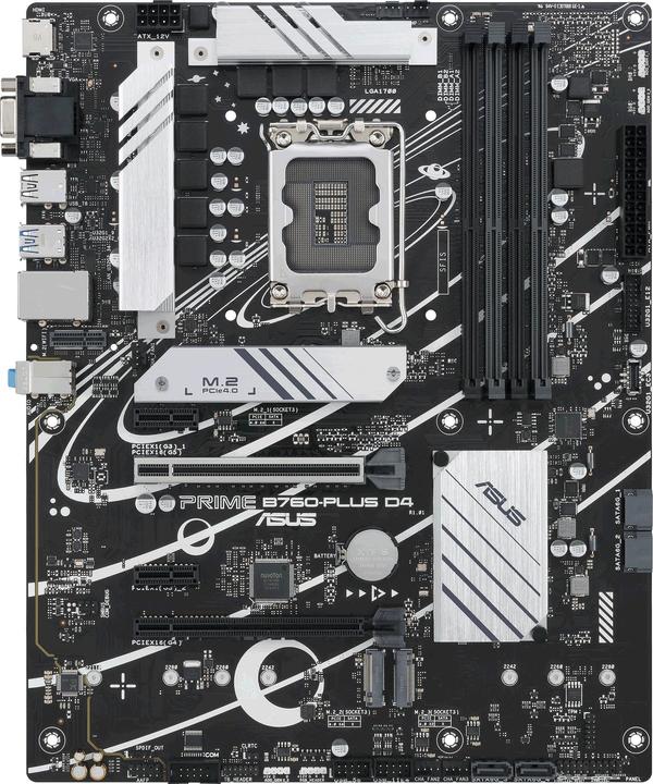 ASUS PRIME B760-PLUS D4 (LGA 1700, Intel B760, ATX)