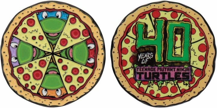 Actual product image Fanattik Teenage Mutant Ninja Turtles collector coin 40th Anniversary Limited Edition (40)