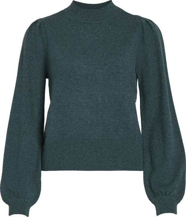 Vila High Neck Langarmbluse