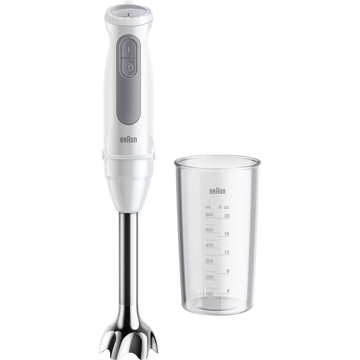 Braun MultiQuick 5, Frullatore a immersione, Bianco