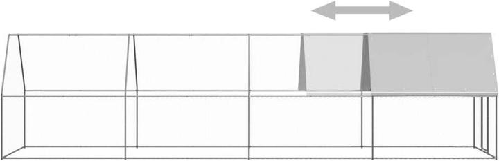 Produktbild vidaXL Hühnerkäfig