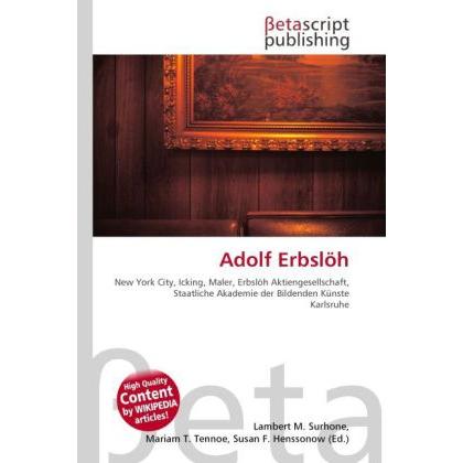 Adolf Erbslöh, Ratgeber