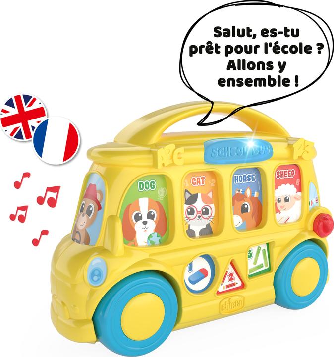 Image du produit Chicco Abc Bus Scolaire Bilingue Fr-En (Français, Anglais)