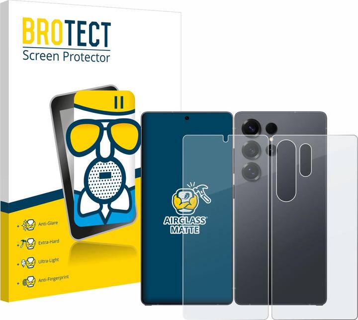 Produktbild BROTECT Schutzglas Schutzfolie Displayschutz Display Schutz Glas Folie matt (1 Stück, Samsung Galaxy S25 Ultra)