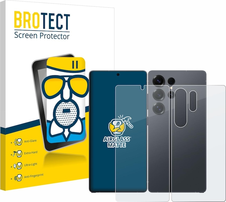 Actual product image BROTECT AirGlass Glass Matte (1 Piece, Samsung Galaxy S25 Ultra)