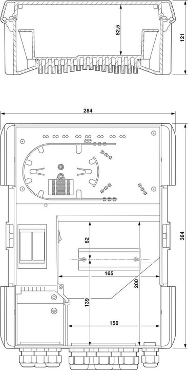 Produktbild Phoenix Contact Überwachungsgehäuse Smart Camera Box SCX 4POE 2T Grau (Netzwerk Videorecorder (NVR))