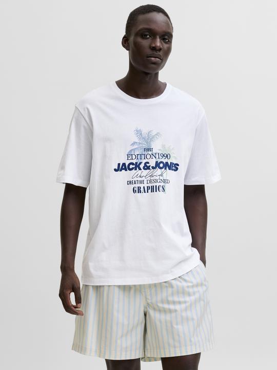 Produktbild Jack & Jones Jjgradient Print Tee Ss Crew Neck Ln (S)