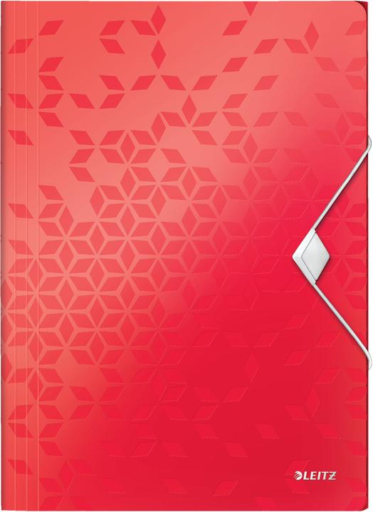 Produktbild Leitz Gummizugmappe A4 rot metallic (A4, 1x)