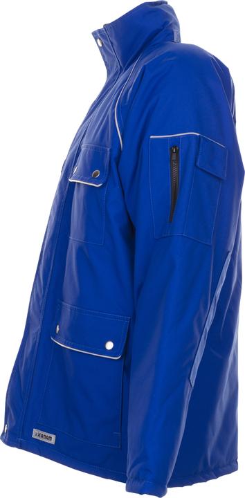 Actual product image Planam unisex parka CANVAS 320 cornflower blue size 3XL