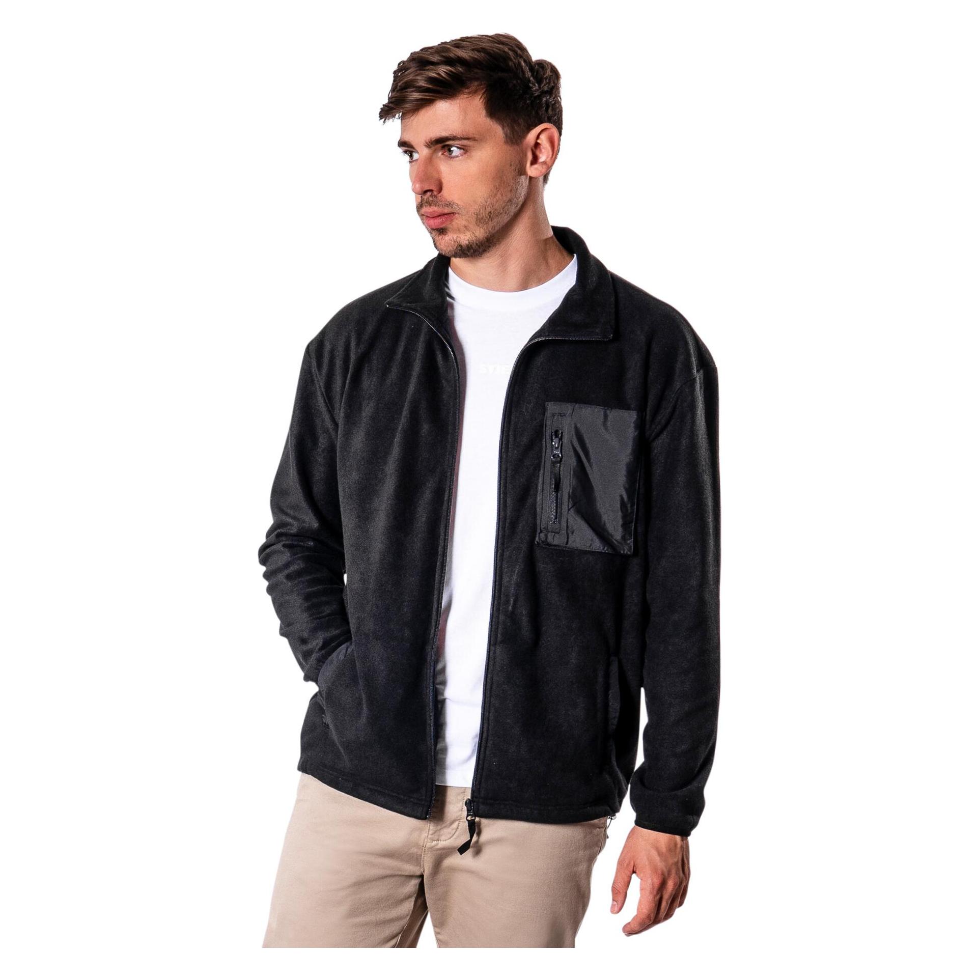 Stier, Giacca Da Lavoro, Pile Con Zip M Nero (M)