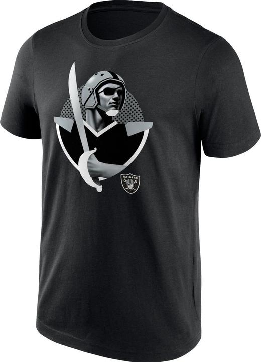 Actual product image Fanatics NFL Shirt - ILLUSTRATION Las Vegas Raiders - S (S)