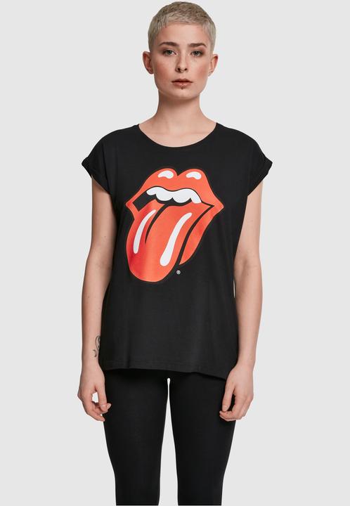 Immagine prodotto Merchcode Maglietta con la lingua dei Rolling Stones da donna (XS)