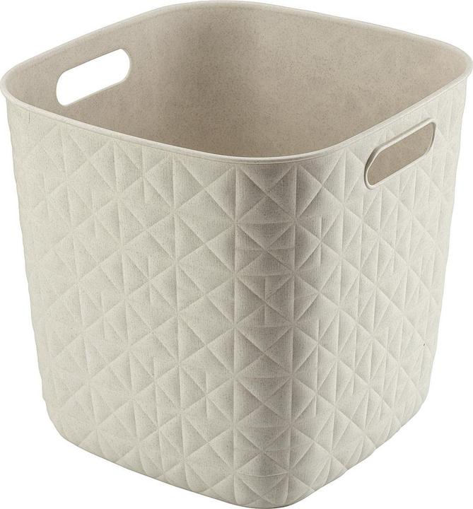 GCS Curver Softex storage basket cube 15L chalkWhite (1 x)