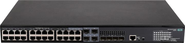 Image du produit HPE FlexNetwork 5140 24G PoE+ 4SFP+ EI, Géré, L3, Gigabit Ethernet (10/100/10 (28 ports)