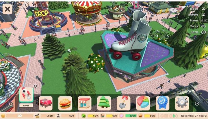 Actual product image Atari RollerCoaster Tycoon Adventures - Deluxe (Switch, DE)