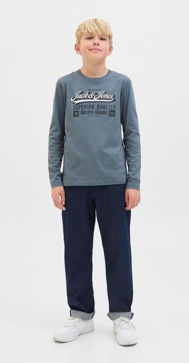 Produktbild Jack & Jones Jjelogo Tee Ls O-Nec 2 Col Aw25 Noos Jnr (140)