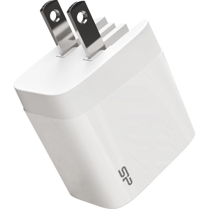 Thumbnail - Silicon Power Silicon-Power Ladegerät Wall Charger QM16 USB/Typc Whi (20 W), USB Ladegerät, Weiss